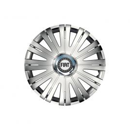 Set 4 capace roti autohelix msa® potrivite jantelor de 15 inch, pentru fiat,