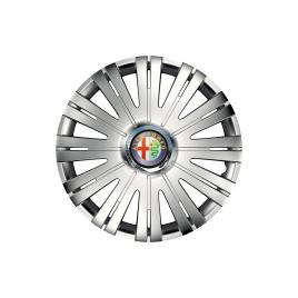 Set 4 capace roti autohelix msa® potrivite jantelor de 15 inch, pentru alfa