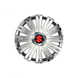 Set 4 capace roti autohelix msa® potrivite jantelor de 15 inch, pentru suzuki,