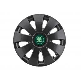 Set 4 capace roti autohelix msa® potrivite jantelor de 16 inch, pentru skoda