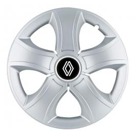 Set 4 capace roti bis gri r16, pentru renault nou