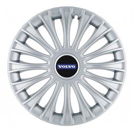Set 4 capace roti, potrivite jantelor de r14, pentru volvo, model dino cromat