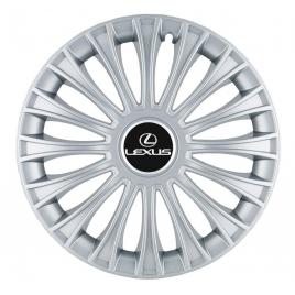 Set 4 capace roti, potrivite jantelor de r14, pentru lexus, model dino cromat