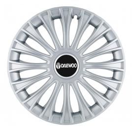 Set 4 capace roti, potrivite jantelor de r14, pentru daewoo, model dino cromat