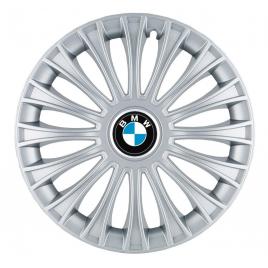 Set 4 capace roti, potrivite jantelor de r14, pentru bmw, model dino cromat