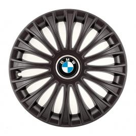 Set 4 capace roti, potrivite jantelor de r14, pentru bmw, model dino negru