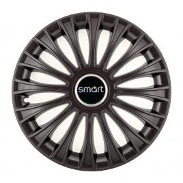 Set 4 capace roti, potrivite jantelor de r14, pentru smart, model dino negru