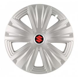 Set 4 capace roti, potrivite jantelor de r16, pentru suzuki, model glory gri