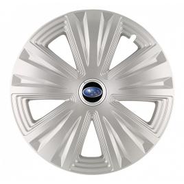 Set 4 capace roti, potrivite jantelor de r16, pentru subaru, model glory gri
