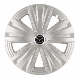 Set 4 capace roti, potrivite jantelor de r16, pentru mazda, model glory gri