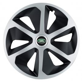 Set 4 capace roti roco gri-negru r17 pentru gama auto land rover