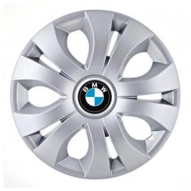 Set 4 capace roti, potrivite jantelor de r14, compatibil cu bmw, model top crom