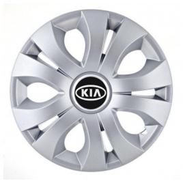 Set 4 capace roti, potrivite jantelor de r14, compatibil cu kia, model top crom