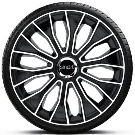 Set 4 capace roti autohelix msa®, potrivite jantelor de r15, pentru smart,