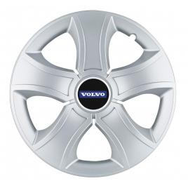 Set 4 capace roti bis gri r16, pentru volvo