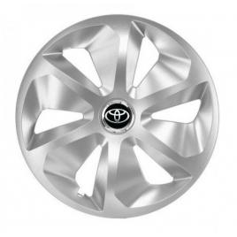 Set 4 capace roti roco gri r16, pentru toyota