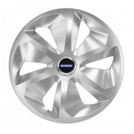 Set 4 capace roti roco gri r16, pentru volvo