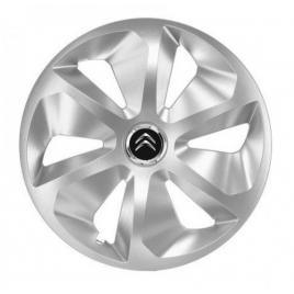 Set 4 capace roti roco gri r14, pentru citroen