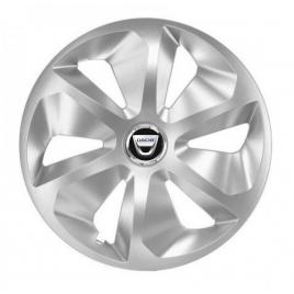 Set 4 capace roti roco gri r14, pentru dacia