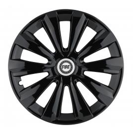 Set 4 capace roti autohelix msa®, potrivite jantelor de r16, pentru fiat, model