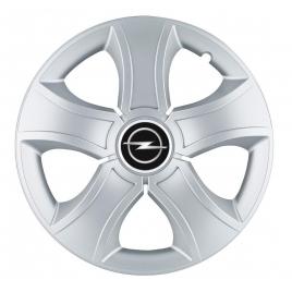 Set 4 capace roti bis gri r14, pentru opel