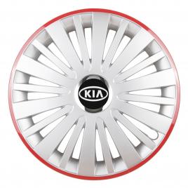 Set 4 capace roti autohelix msa®, potrivite jantelor de r16, pentru kia, model