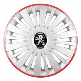 Set 4 capace roti autohelix msa®, potrivite jantelor de r16, pentru peugeot,