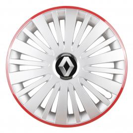 Set 4 capace roti autohelix msa®, potrivite jantelor de r16, pentru renault,