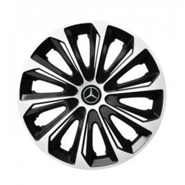 Set 4 capace roti extra strong silver r14 pentru gama auto mercedes-benz