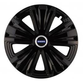 Set 4 capace roti glory negru r14 pentru gama auto volvo
