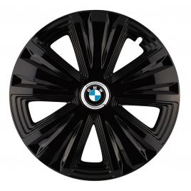 Set 4 capace roti glory negru r14 pentru gama auto bmw
