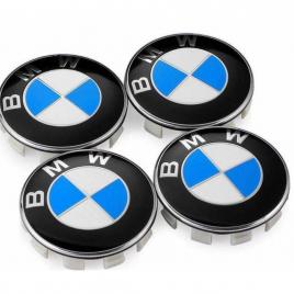 Set 4 capace roti 68mm compatibil/inlocuitor janta roata bmw