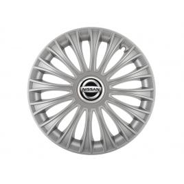 Set 4 capace roti dino cromat r16 pentru gama auto nissan