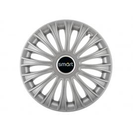 Set 4 capace roti dino cromat r16 pentru gama auto smart