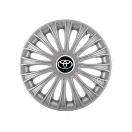 Set 4 capace roti dino cromat r16 pentru gama auto toyota