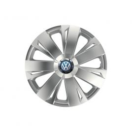 Set 4 capace roti cu inel cromat energy r15 pentru gama auto volkswagen