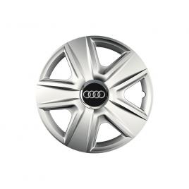 Set 4 capace roti cu inel cromat esprit r14 pentru gama auto audi