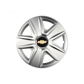 Set 4 capace roti cu inel cromat esprit r14 pentru gama auto chevrolet