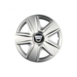 Set 4 capace roti cu inel cromat esprit r14 pentru gama auto dacia