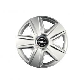 Set 4 capace roti cu inel cromat esprit r14 pentru gama auto opel