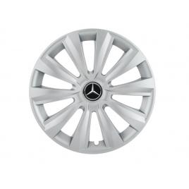 Set 4 capace roti delta cromat r15 pentru gama auto mercedes