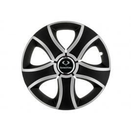 Set 4 capace roti bis gri-negru r14 pentru gama auto ssangyong