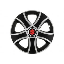 Set 4 capace roti bis gri-negru r14 pentru gama auto suzuki