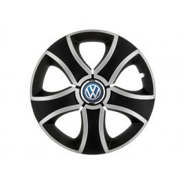 Set 4 capace roti bis gri-negru r14 pentru gama auto volkswagen
