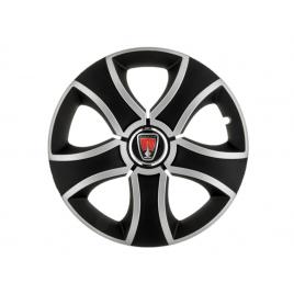Set 4 capace roti bis gri-negru r15 pentru gama auto range rover