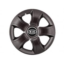 Set 4 capace roti bis negru r14 pentru gama auto kia