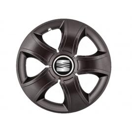 Set 4 capace roti bis negru r16 pentru gama auto seat