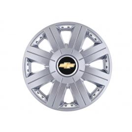 Set 4 capace roti cosmos cromat r15, pentru gama auto chevrolet