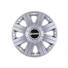 Set 4 capace roti cosmos cromat r15, pentru gama auto daewoo