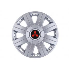 Set 4 capace roti cosmos cromat r16 pentru gama auto mitsubishi